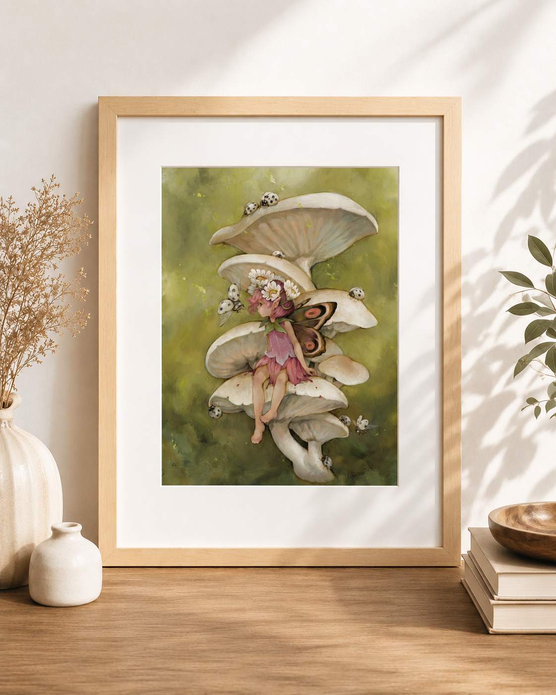 Whispering Glade - Customizable Fairy Art Print