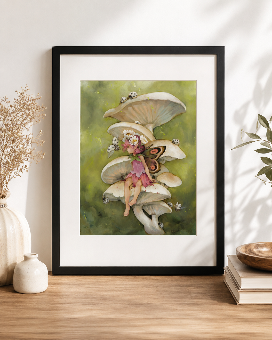 Whispering Glade - Customizable Fairy Art Print