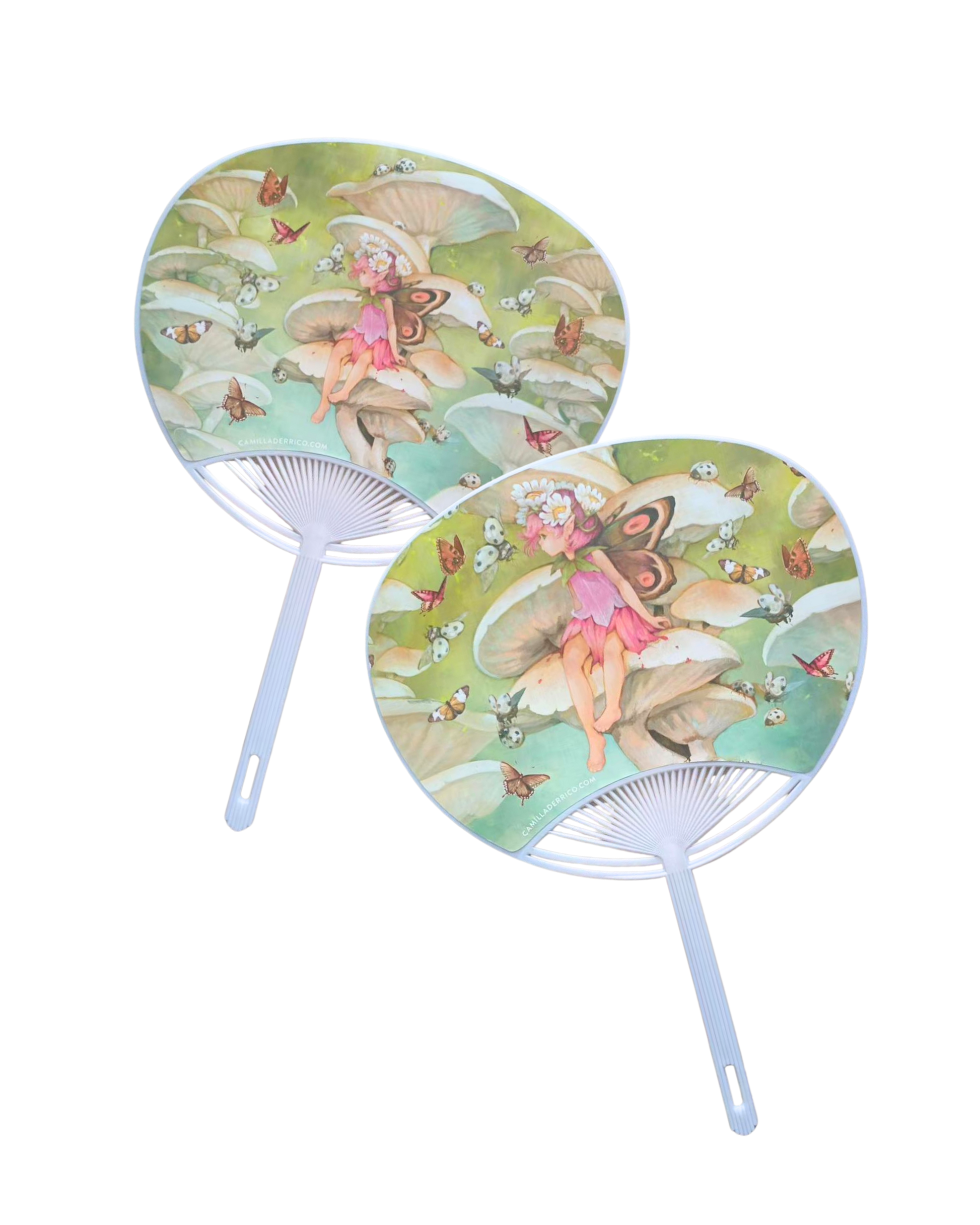 Whispering Glade Handfan – Art Fan