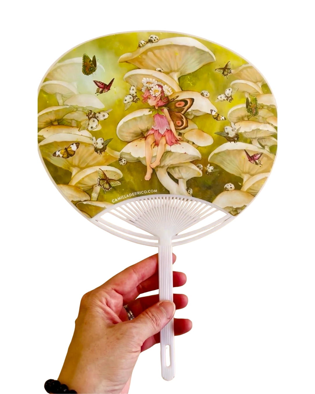 Whispering Glade Handfan – Art Fan