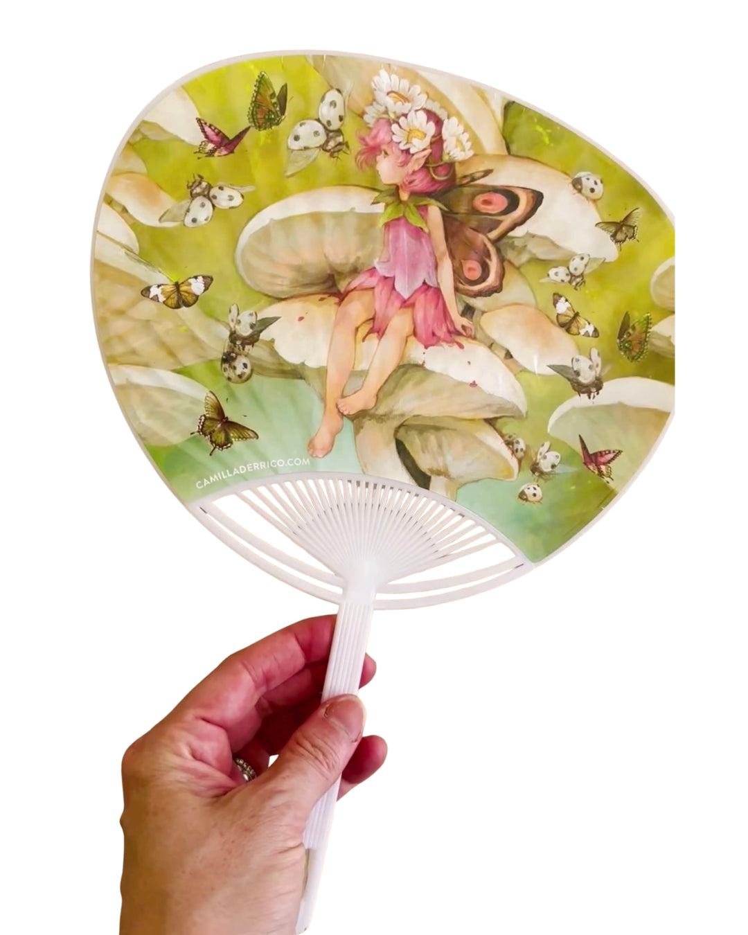 Whispering Glade Handfan – Art Fan