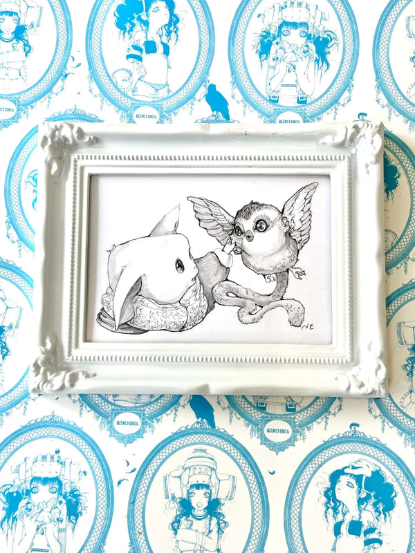 Who - Grogu art, Morai art, Star Wars art