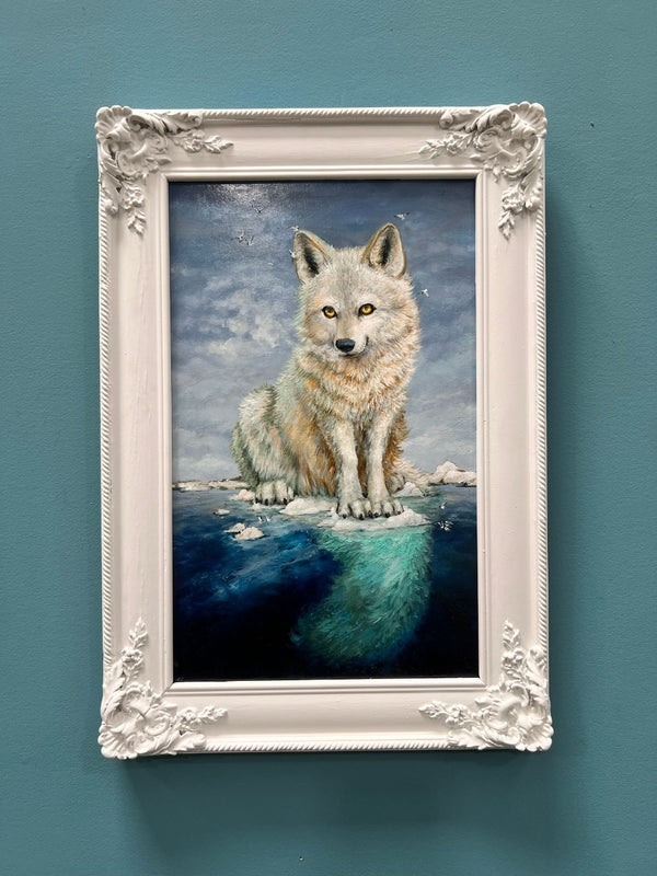 The Okamoroq – Original Wolf Painting