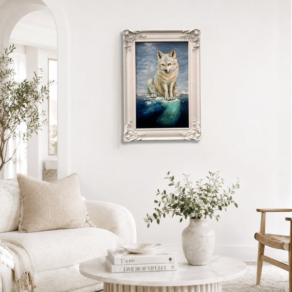 The Okamoroq – Original Wolf Painting