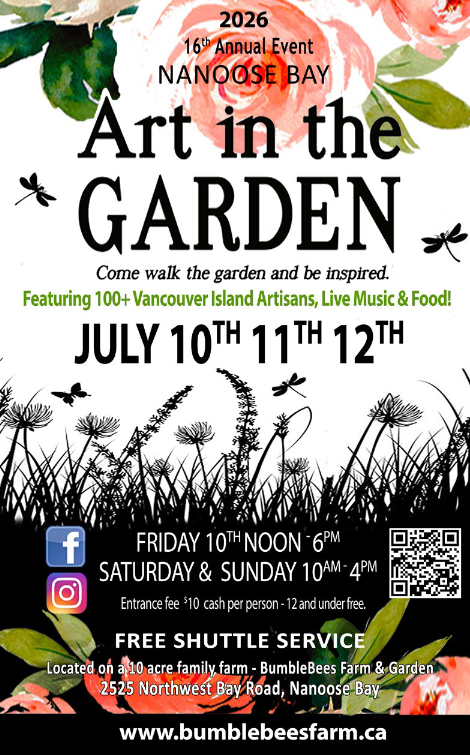 🎨Nanoose Bay Art in the Garden 2026 🌸
