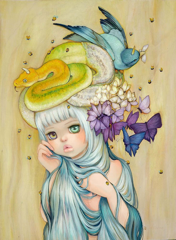 Diana - Diana Dreamcatcher, art print, surreal art