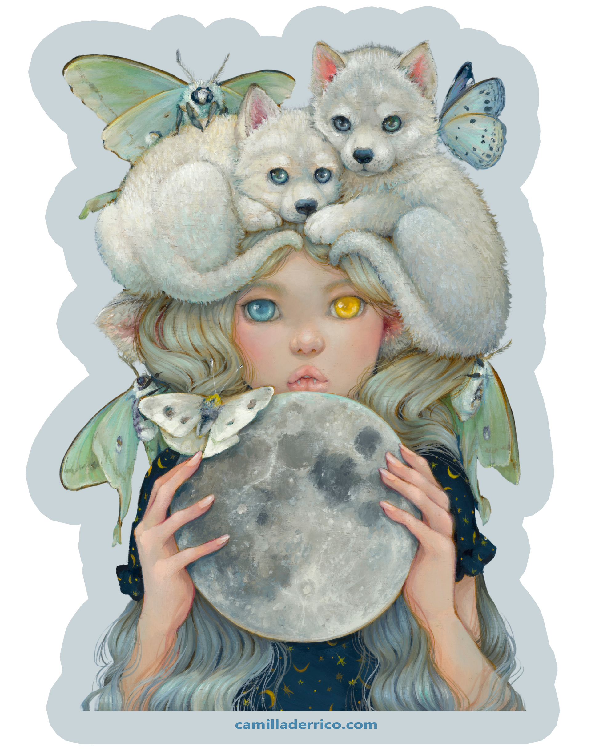 Dreambound Luna Glow-in-the-Dark Vinyl Sticker