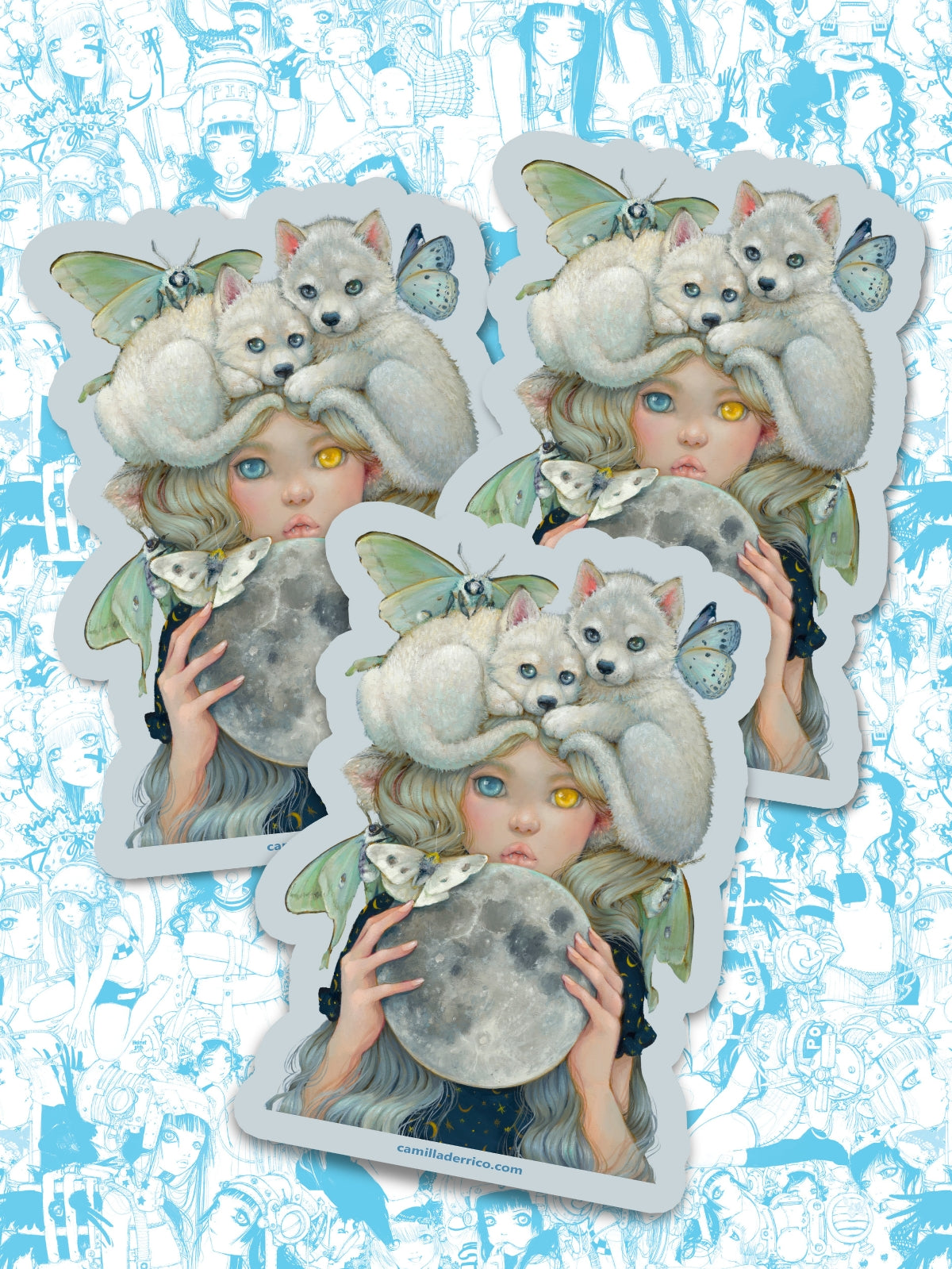 Dreambound Luna Glow-in-the-Dark Vinyl Sticker