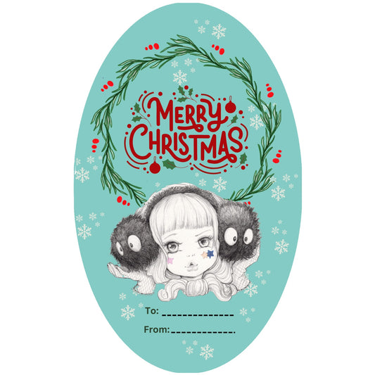 Christmas Gift Label Sticker Sheets – Holiday “To/From” Tags (Small or Large Sizes)