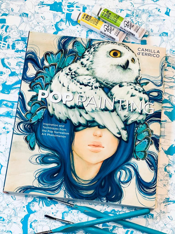 Pop - Pop Surrealist Painting, Painting Techniques, How to Paint Book