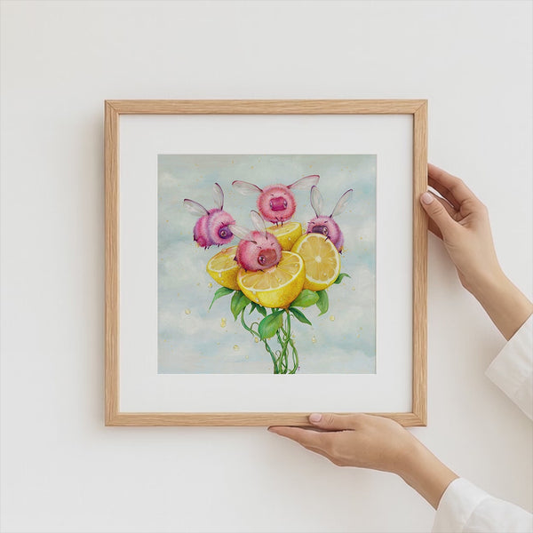 12 x 12 Pink Lemonade