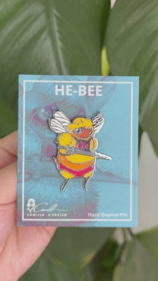 He-Bee Hard Enamel Pin