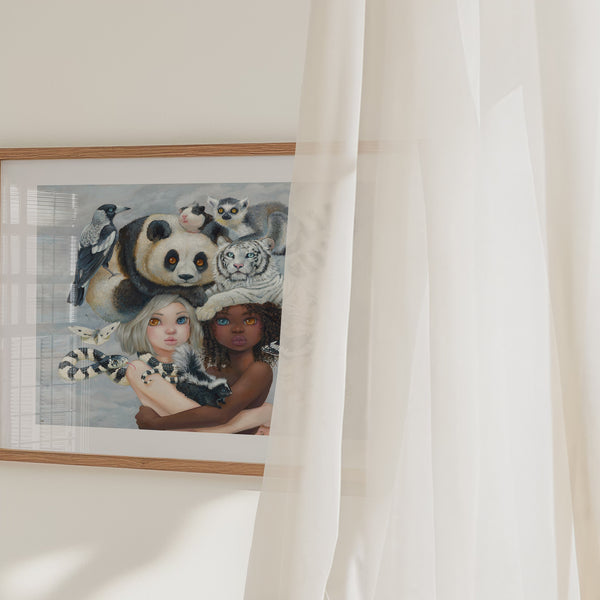 14 x 11 Artemis and Athena