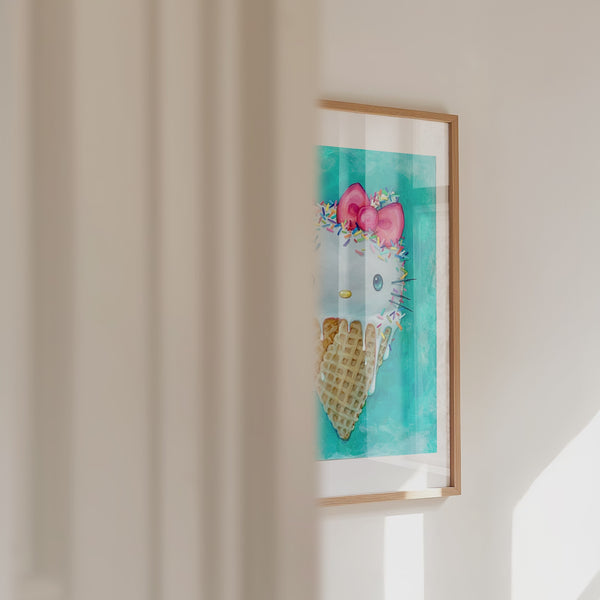 11 x 14 Kitty A La Mode