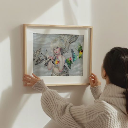 Flocks of Fortune - Customizable Art Print