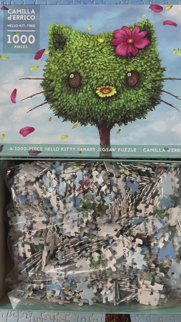 Hello Kit-Tree Puzzle
