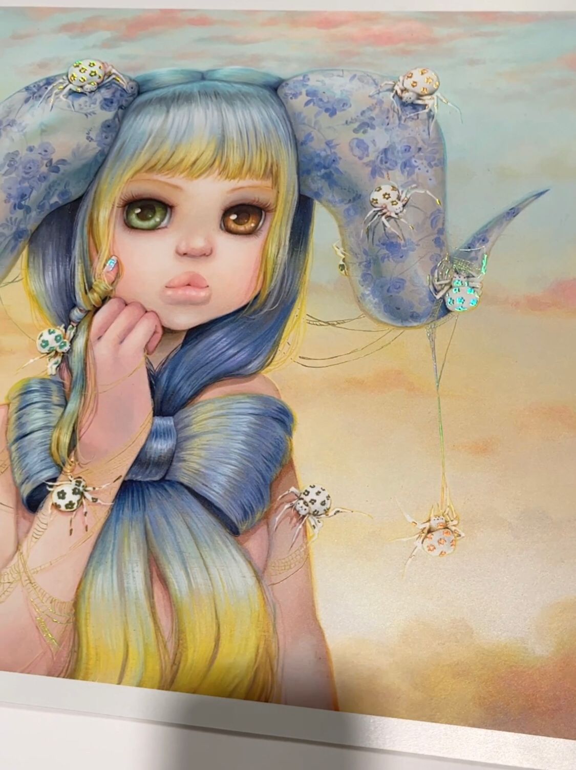 The Protector Ltd Edition Holographic Print