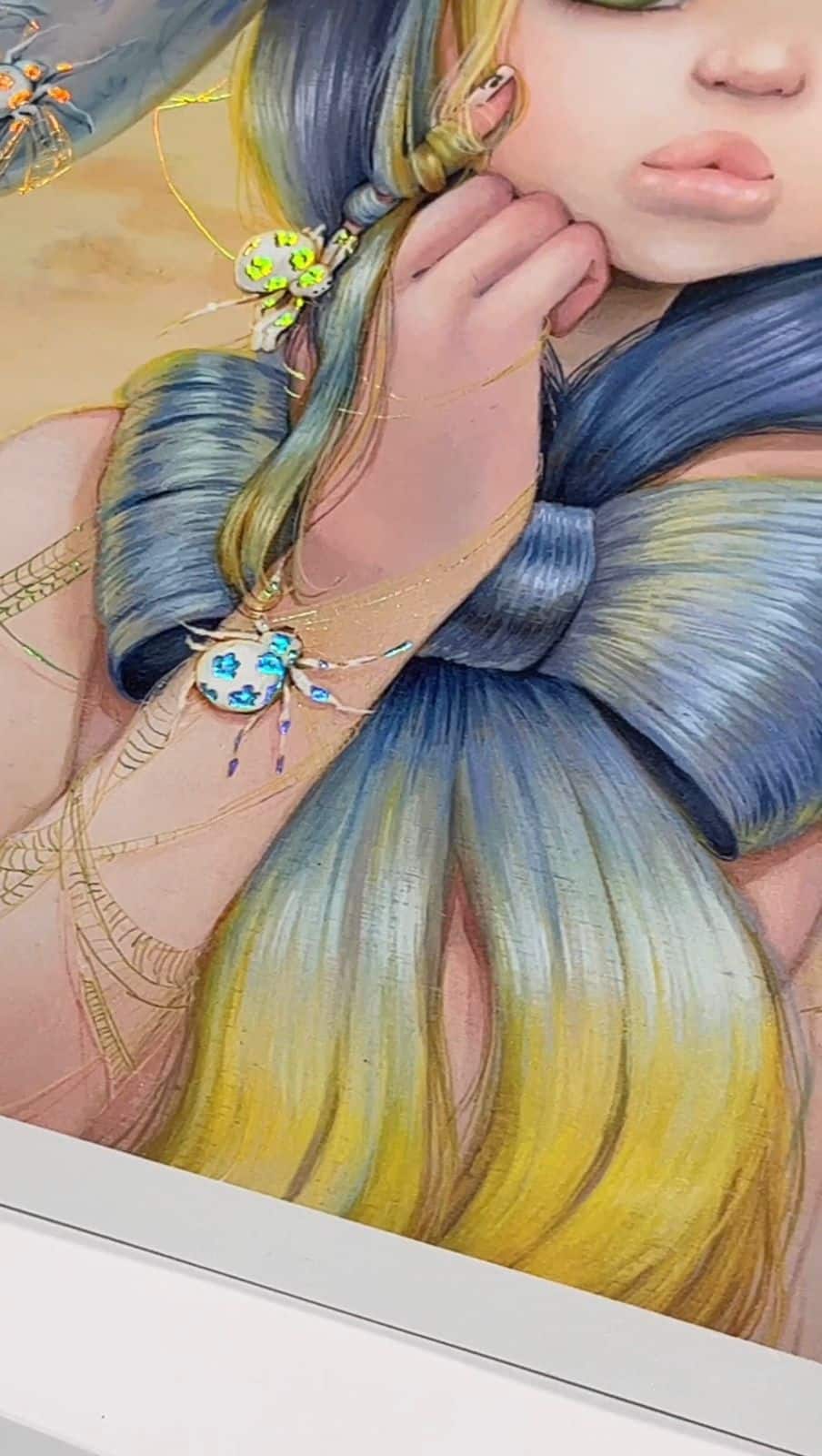 The Protector Ltd Edition Holographic Print