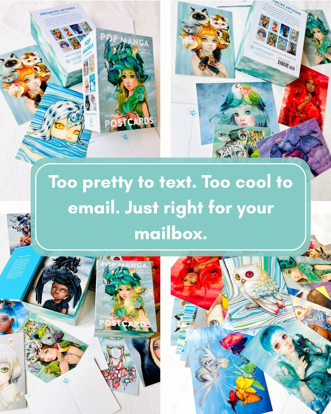 Pop Manga Postcards: 100 Unique Designs – camilladerrico.com
