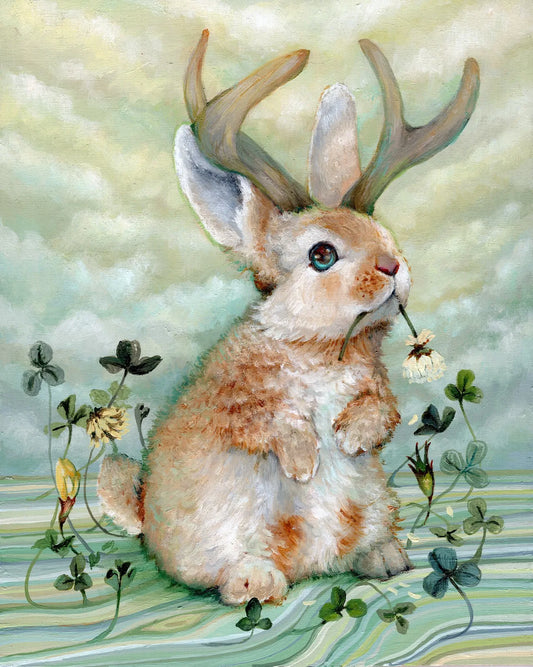 11 x 14 The Luck Eater Pre-Cut Art Print