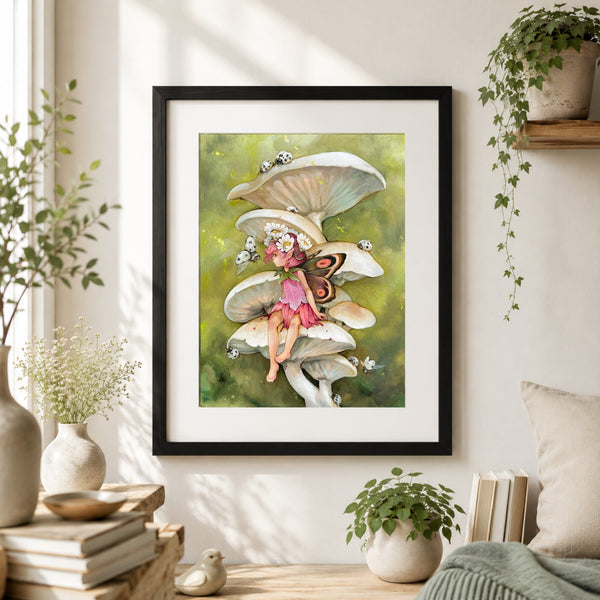 11 x 14 Whispering Glade Pre-Cut Art Print
