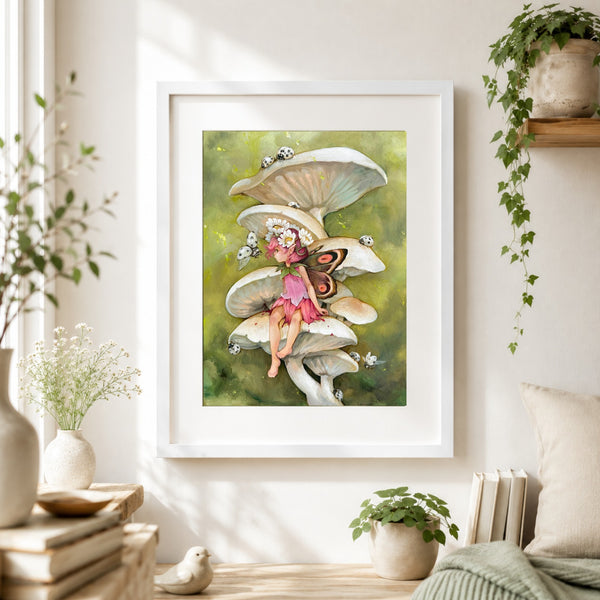 11 x 14 Whispering Glade Pre-Cut Art Print