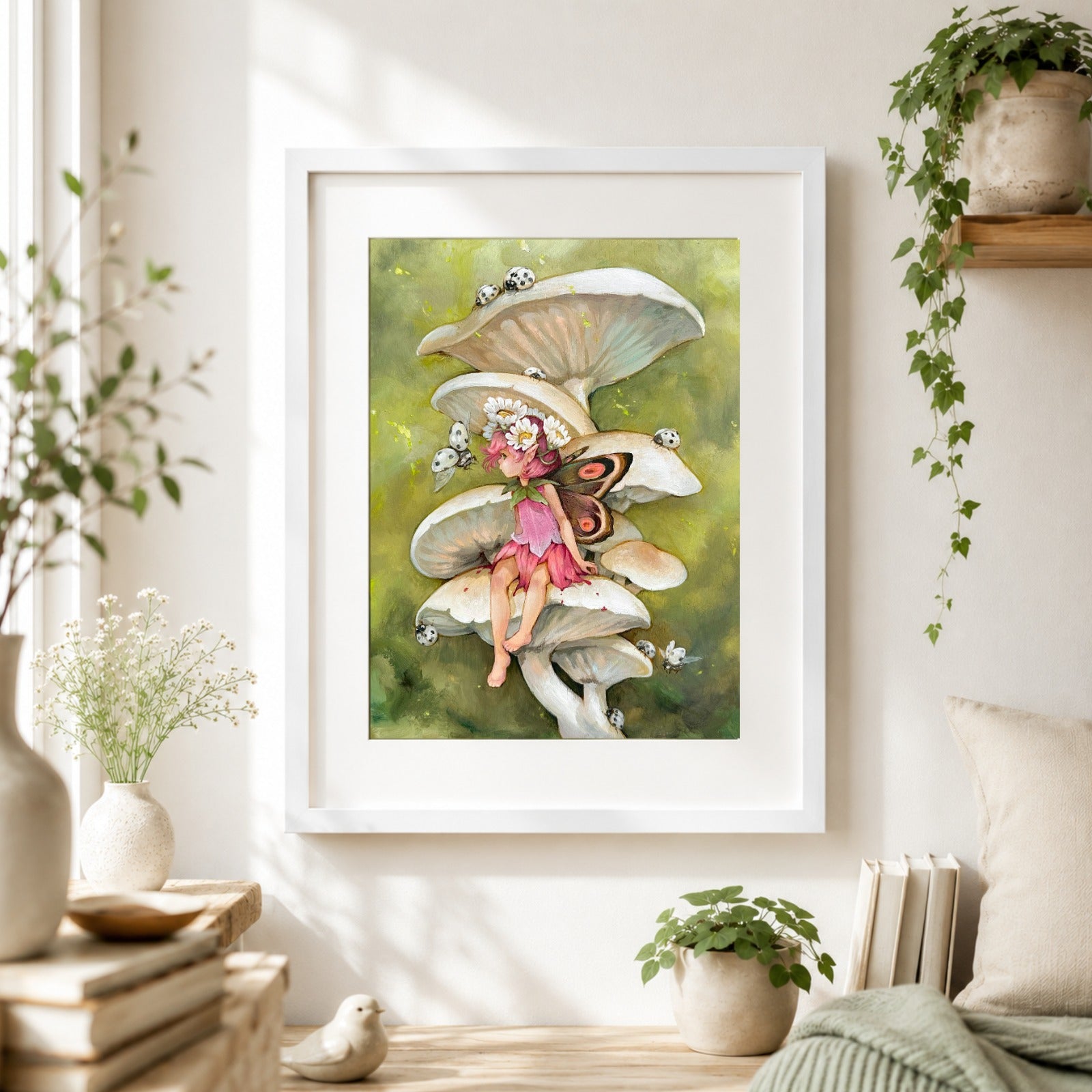 11 x 14 Whispering Glade Pre-Cut Art Print