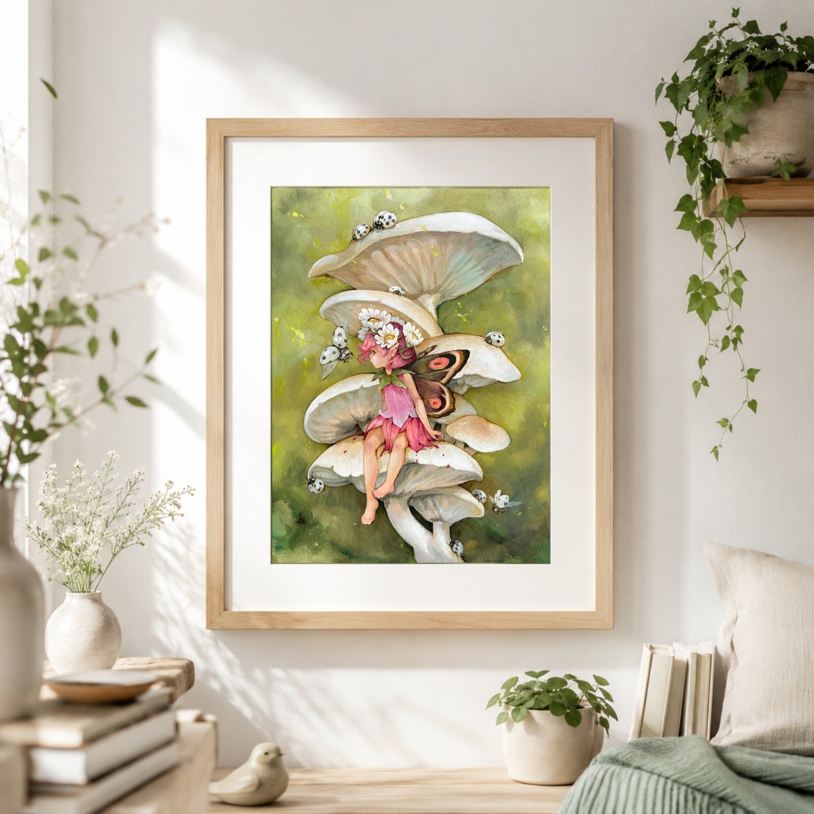 11 x 14 Whispering Glade Pre-Cut Art Print