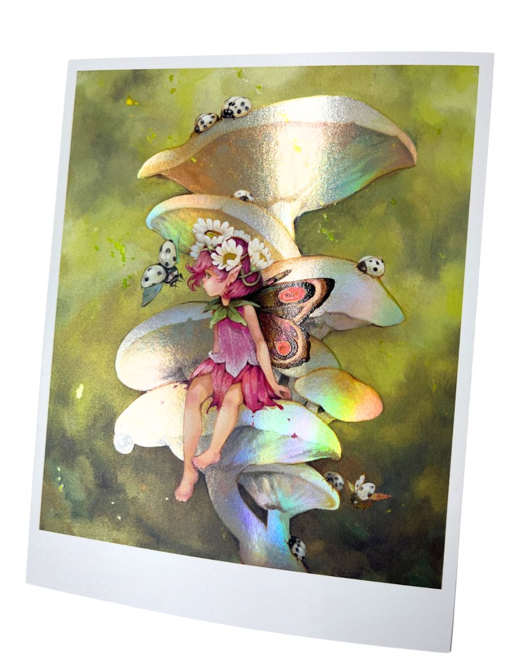 Whispering Glade - Limited Edition Holographic Fairy Print