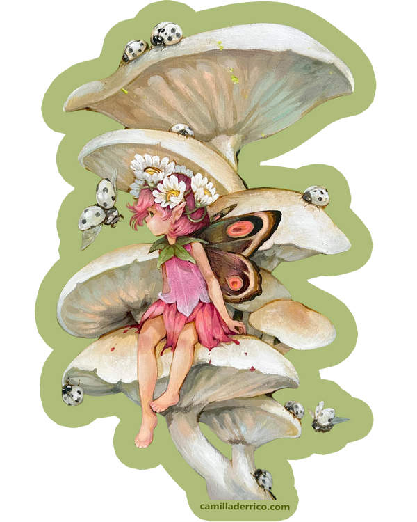 Whispering Glade Clear Vinyl Sticker