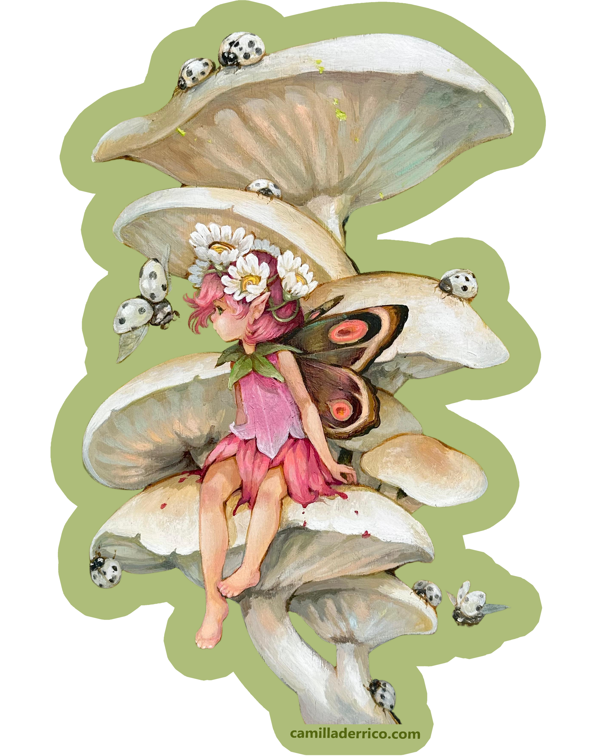 Whispering Glade Clear Vinyl Sticker