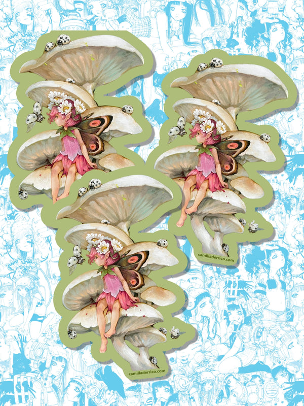 Whispering Glade Clear Vinyl Sticker