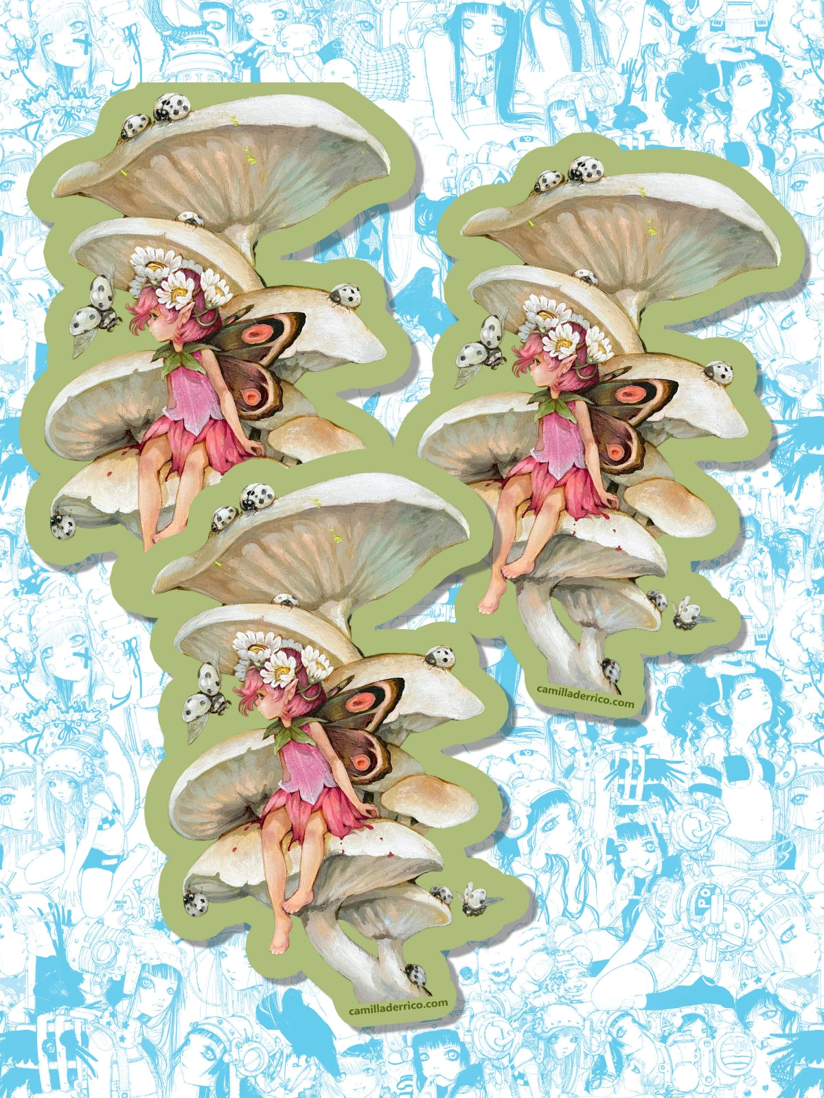 Whispering Glade Clear Vinyl Sticker