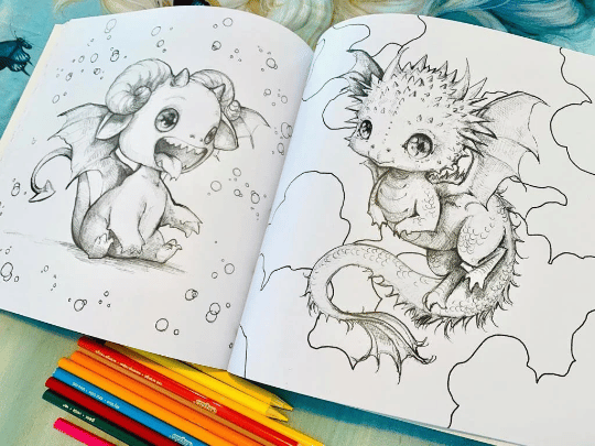 Pop Manga Cute and Creepy Coloring Book