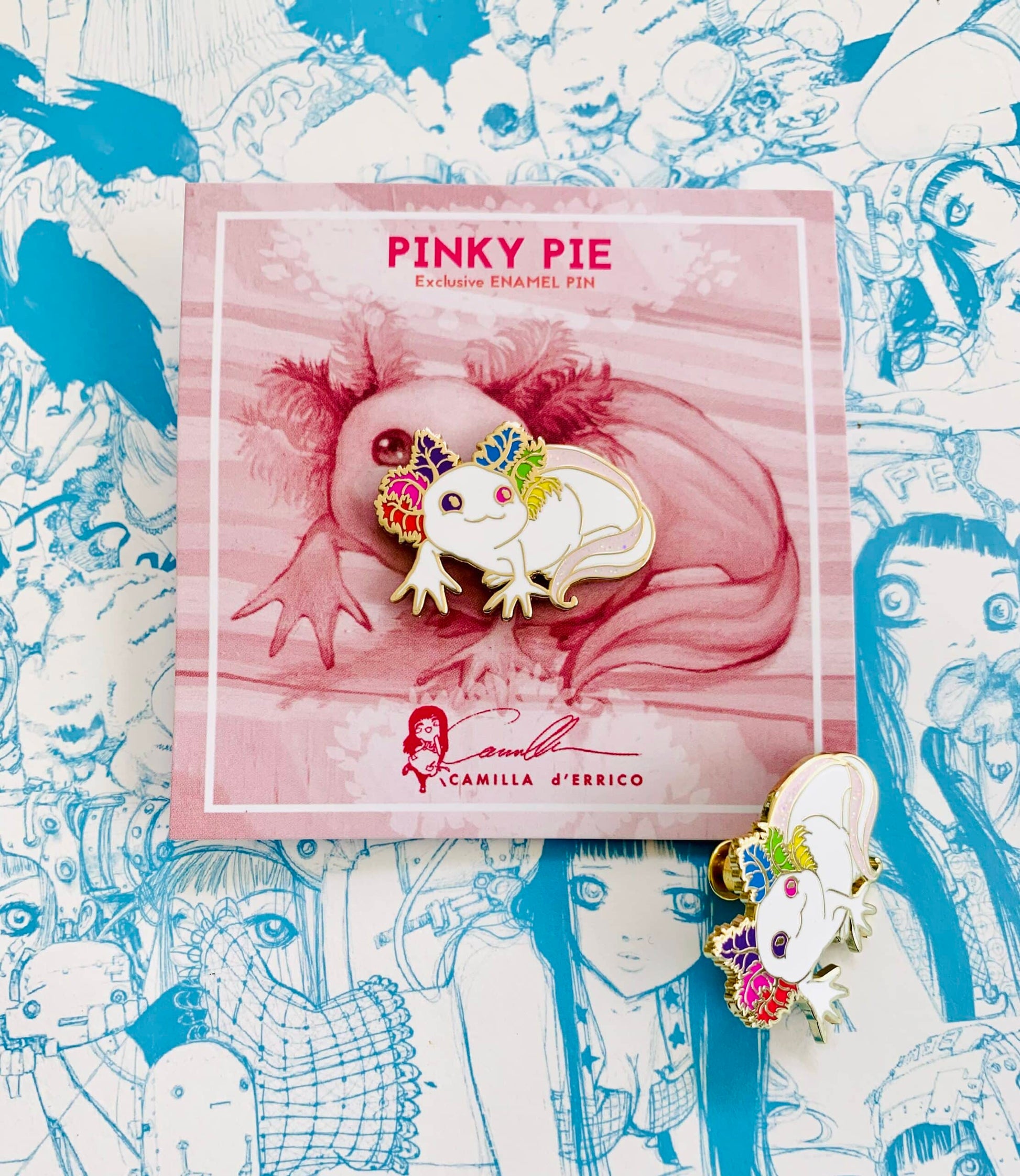 Pink Pie Pin