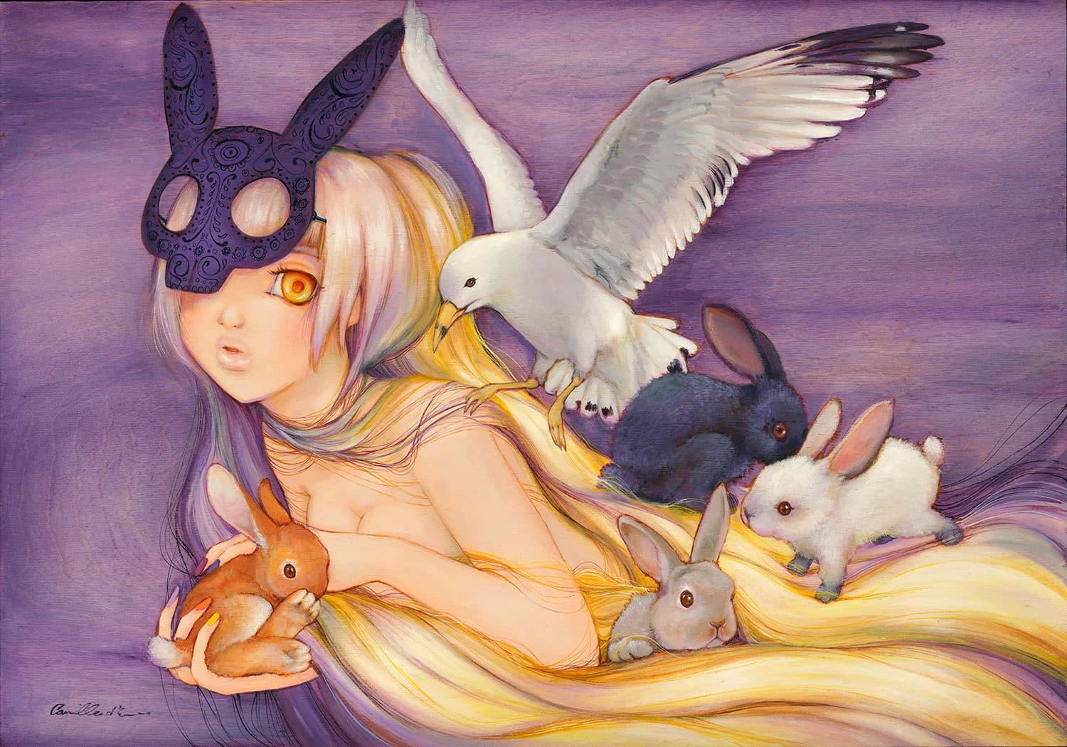 Black Rabbit Kaleidoscope