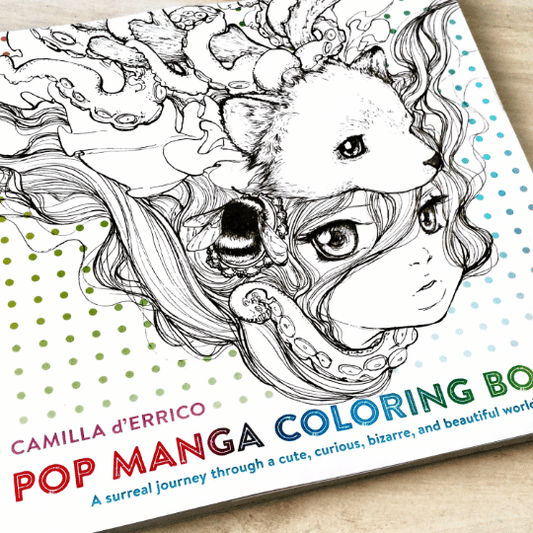 PopManga Coloring Book