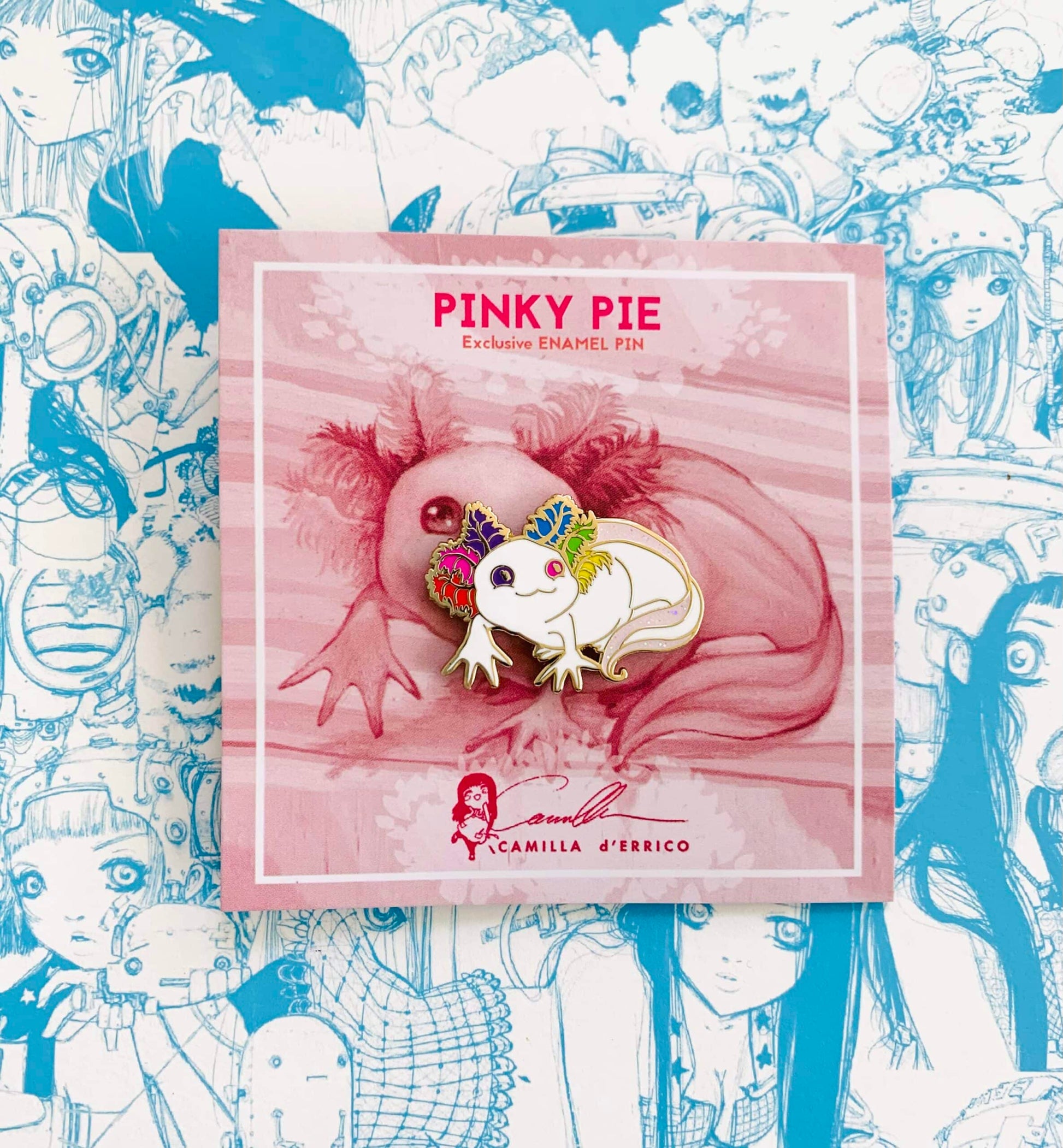 Pink Pie Pin
